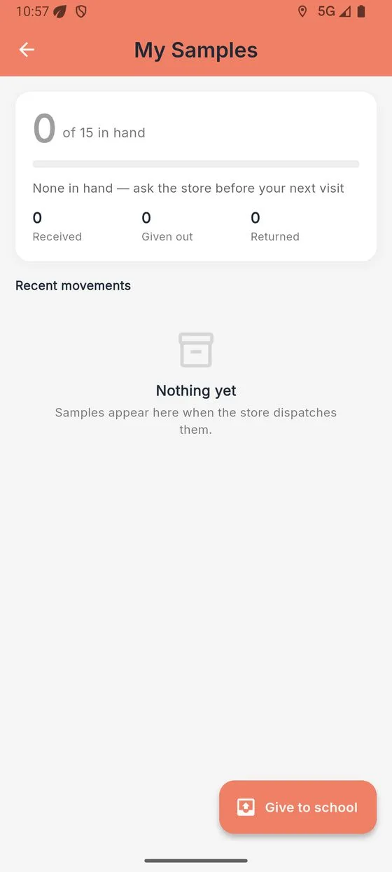 Sample tracking